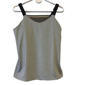 Ivanka Trump Workout Gray Tank Top Medium